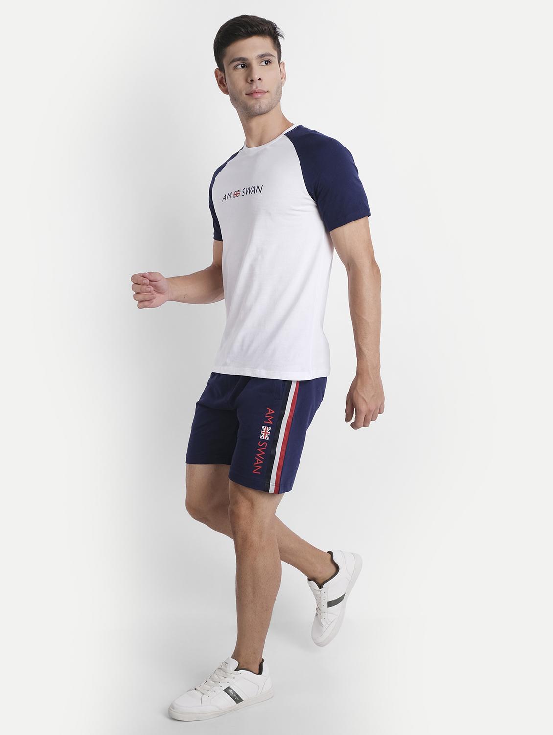 men regular fit color block short sleeve t-shirt - 21636048 - Standard Image - 4