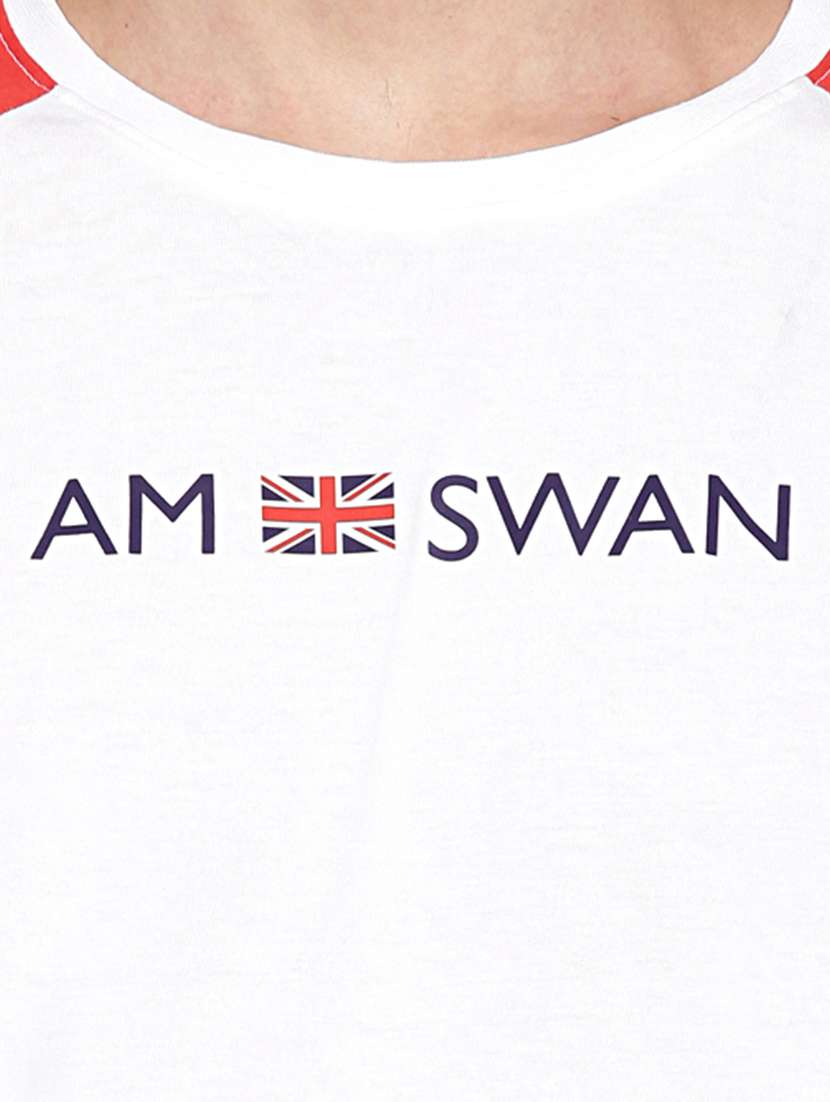 men regular fit color block short sleeve t-shirt - 21636050 -  Standard Image - 4