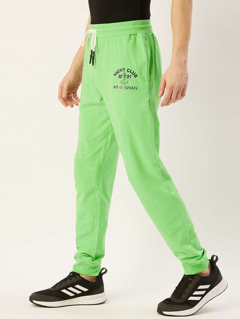 men placement print joggers - 21636107 -  Standard Image - 1