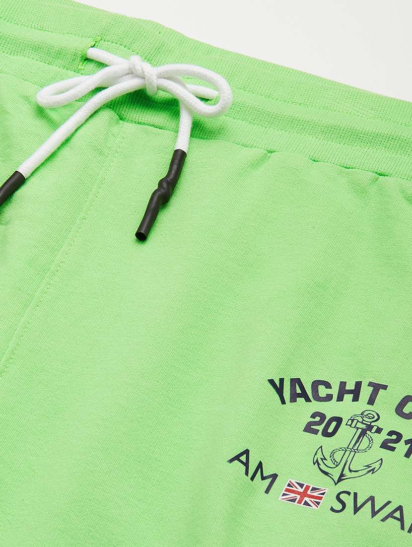 men placement print joggers - 21636107 -  Standard Image - 4