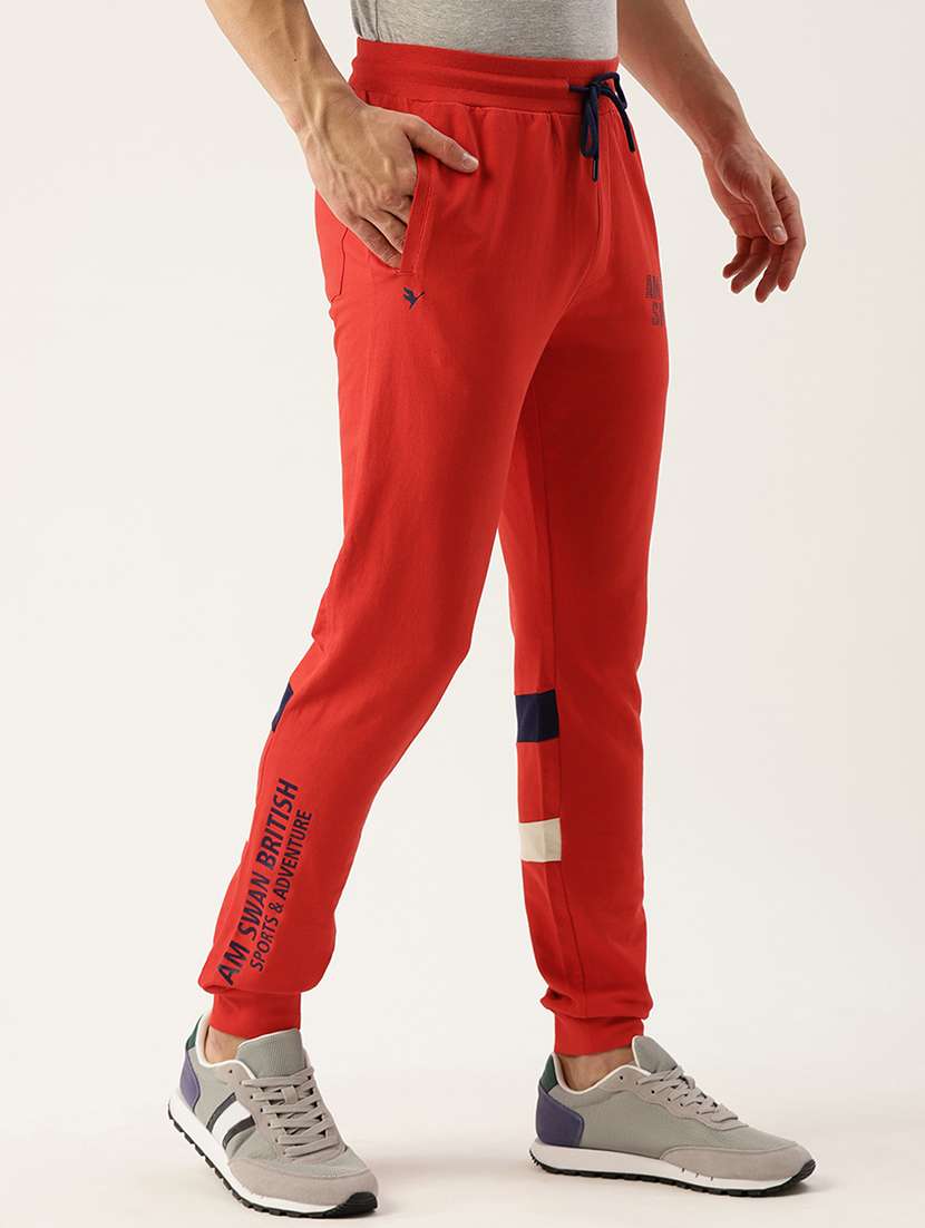 men placement print joggers - 21636123 -  Standard Image - 1