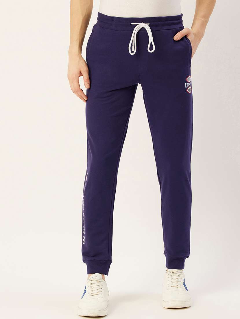 men regular fit mid rise jogger