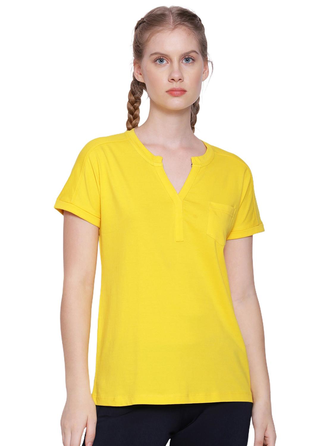 women solid short sleeves regular top - 21636169 -  Standard Image - 1