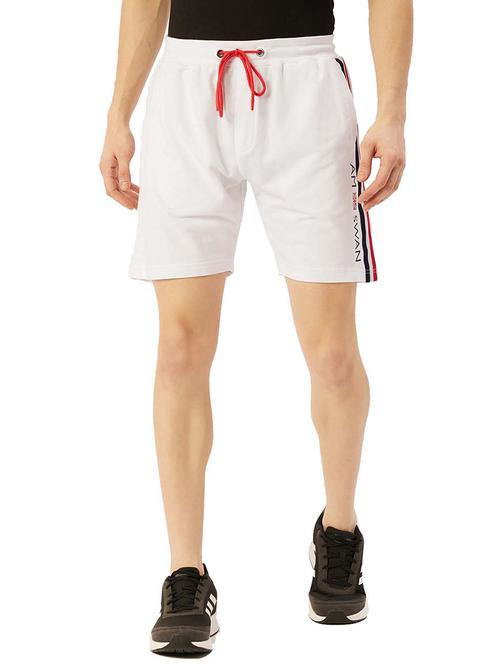 white cotton shorts - 21636229 - Standard Image - 0