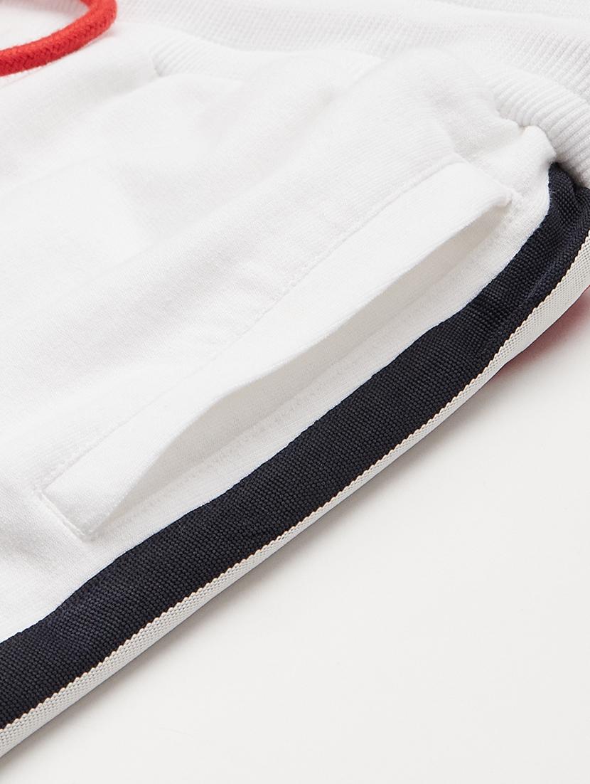 white cotton shorts - 21636229 - Standard Image - 4