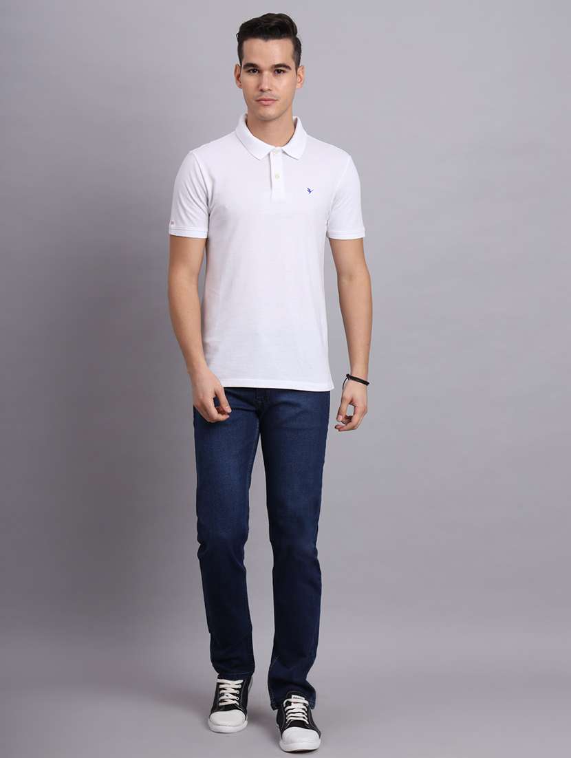 men mid rise denim plain jean - 21636253 -  Standard Image - 4