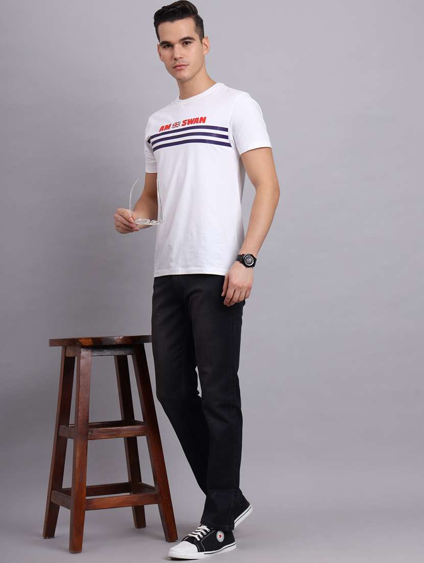 men mid rise denim plain jean - 21636264 -  Standard Image - 4