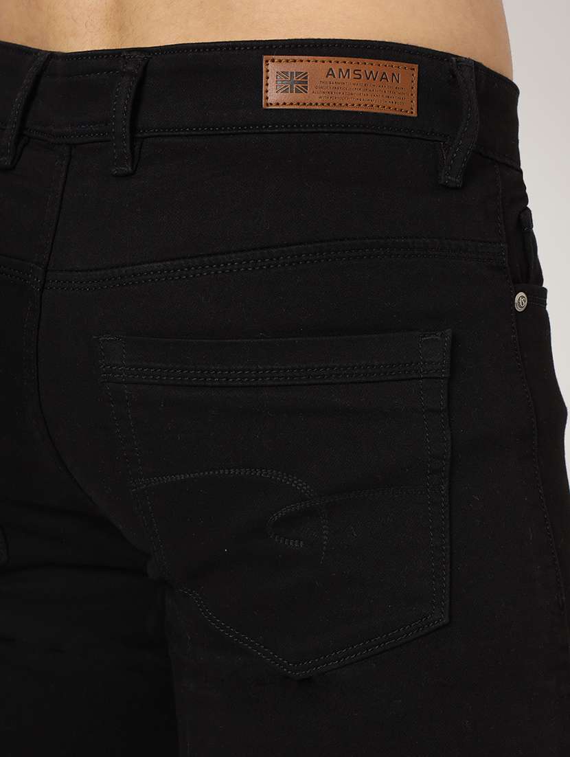 men denim full length plain jean - 21636272 -  Standard Image - 4