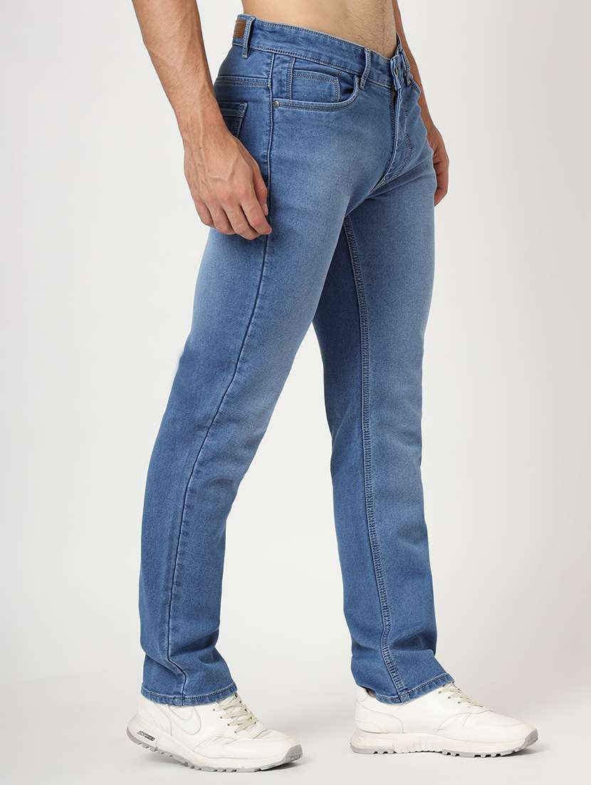 men denim full length plain jean - 21636284 -  Standard Image - 1