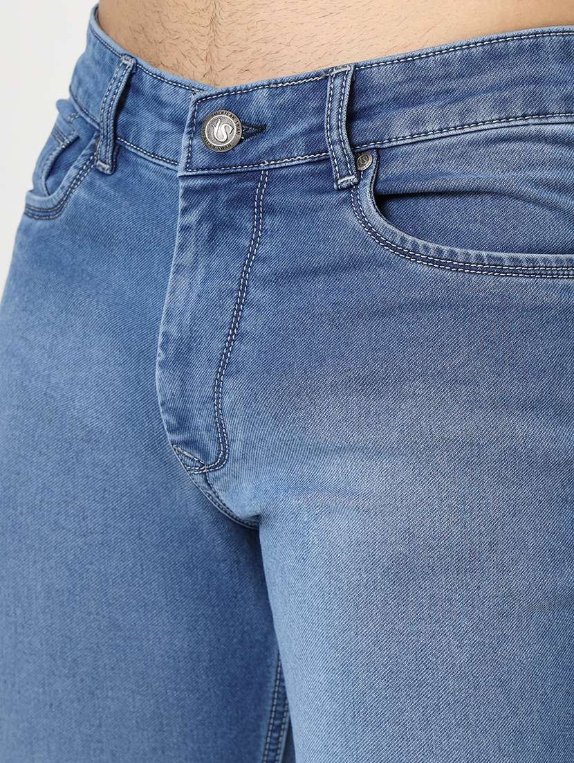 men denim full length plain jean - 21636284 -  Standard Image - 4