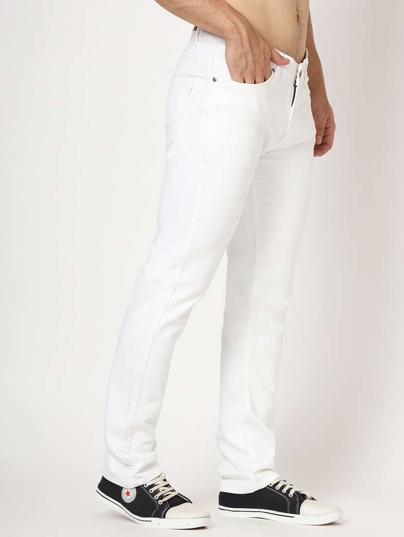 men denim full length plain jean - 21636285 - Standard Image - 1