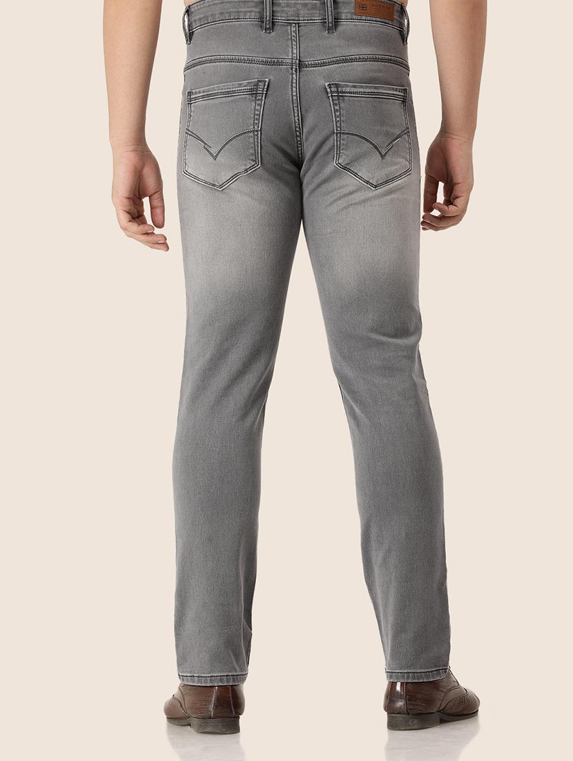men plain mid rise denim jeans - 21636288 -  Standard Image - 1