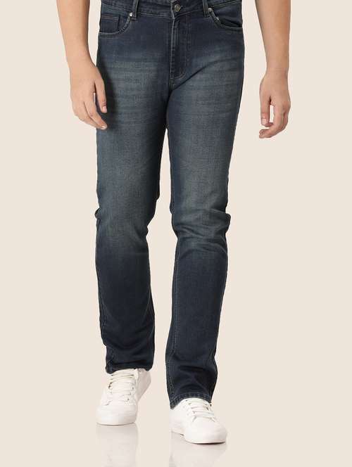 men denim full length plain jean - 21636289 - Standard Image - 0