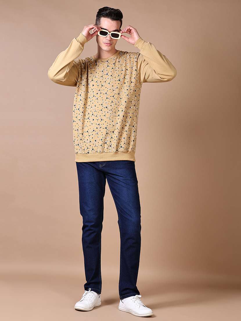 men long sleeve regular fit sweatshirt - 21636460 -  Standard Image - 4