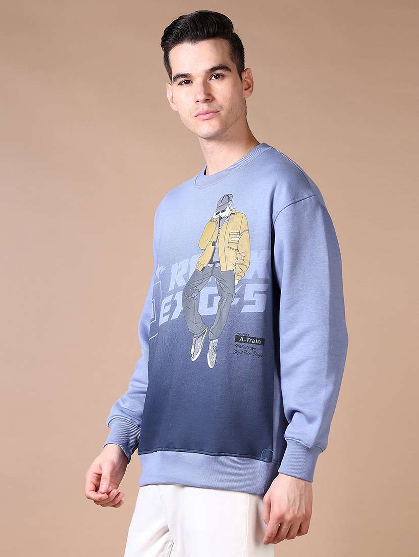 men long sleeve regular fit sweatshirt - 21636491 -  Standard Image - 1