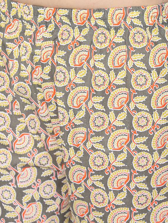 women printed cotton co-ord set - 21636602 -  Standard Image - 4