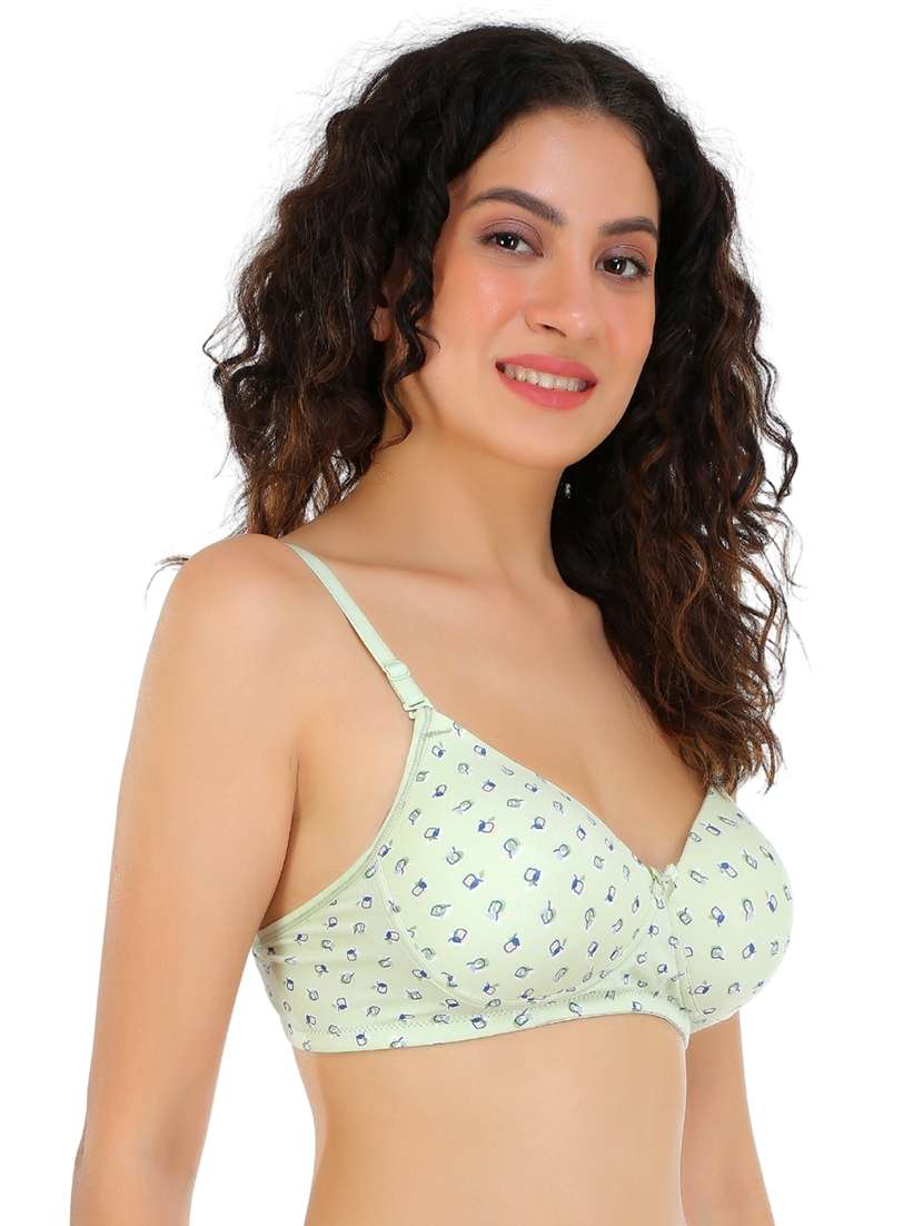women printed full coverage t-shirt bra  - 21636611 -  Standard Image - 1