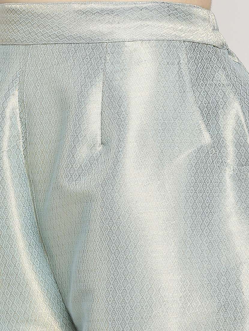 women high rise solid tapered pant - 21636913 -  Standard Image - 6