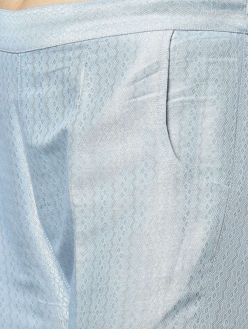 women mid rise solid tapered pant - 21636916 -  Standard Image - 4