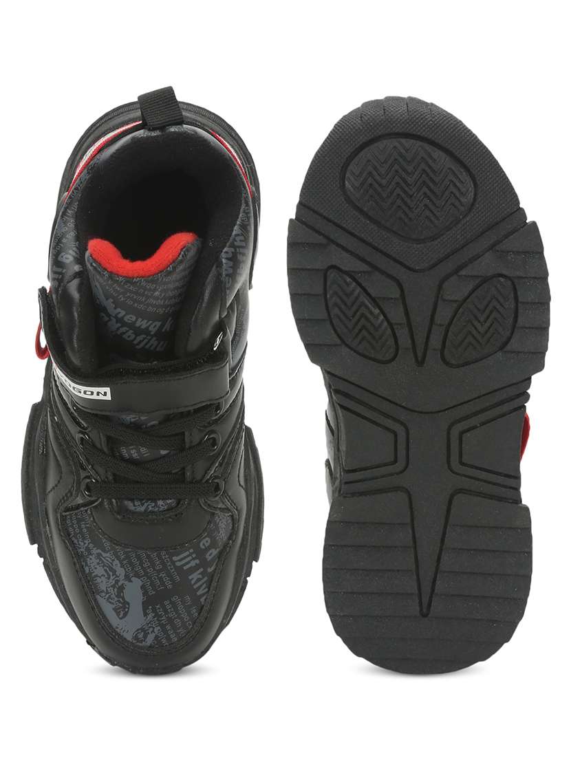 boy solid lace-up sneaker - 21638261 -  Standard Image - 4