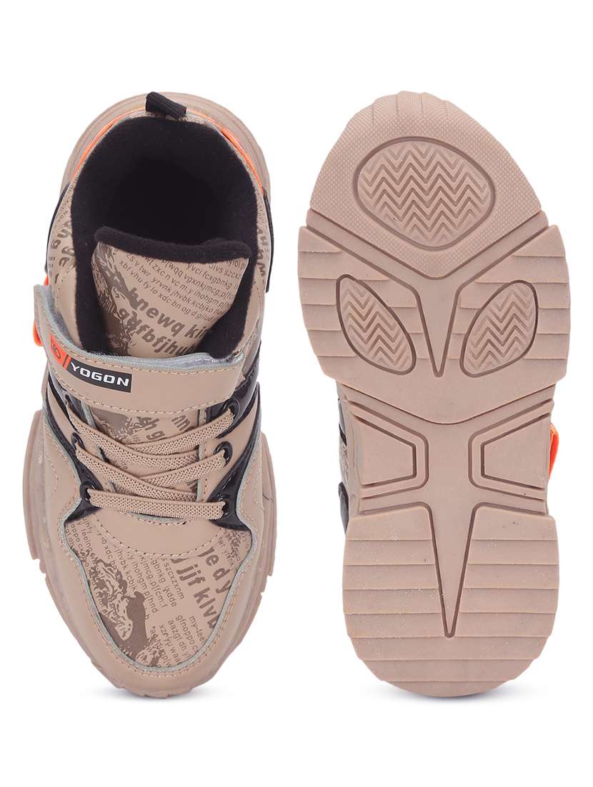 boy solid lace-up sneaker - 21638262 -  Standard Image - 4