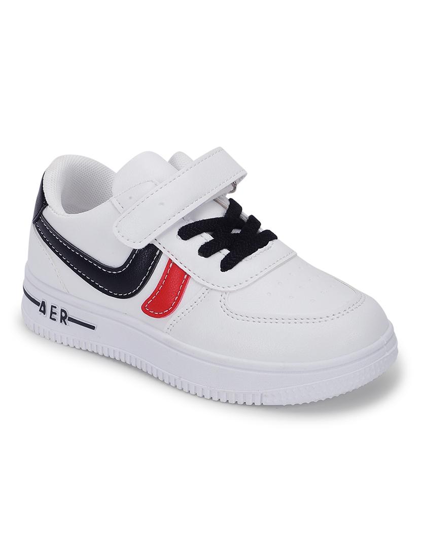 kids white solid sneaker - 21638293 - Standard Image - 1