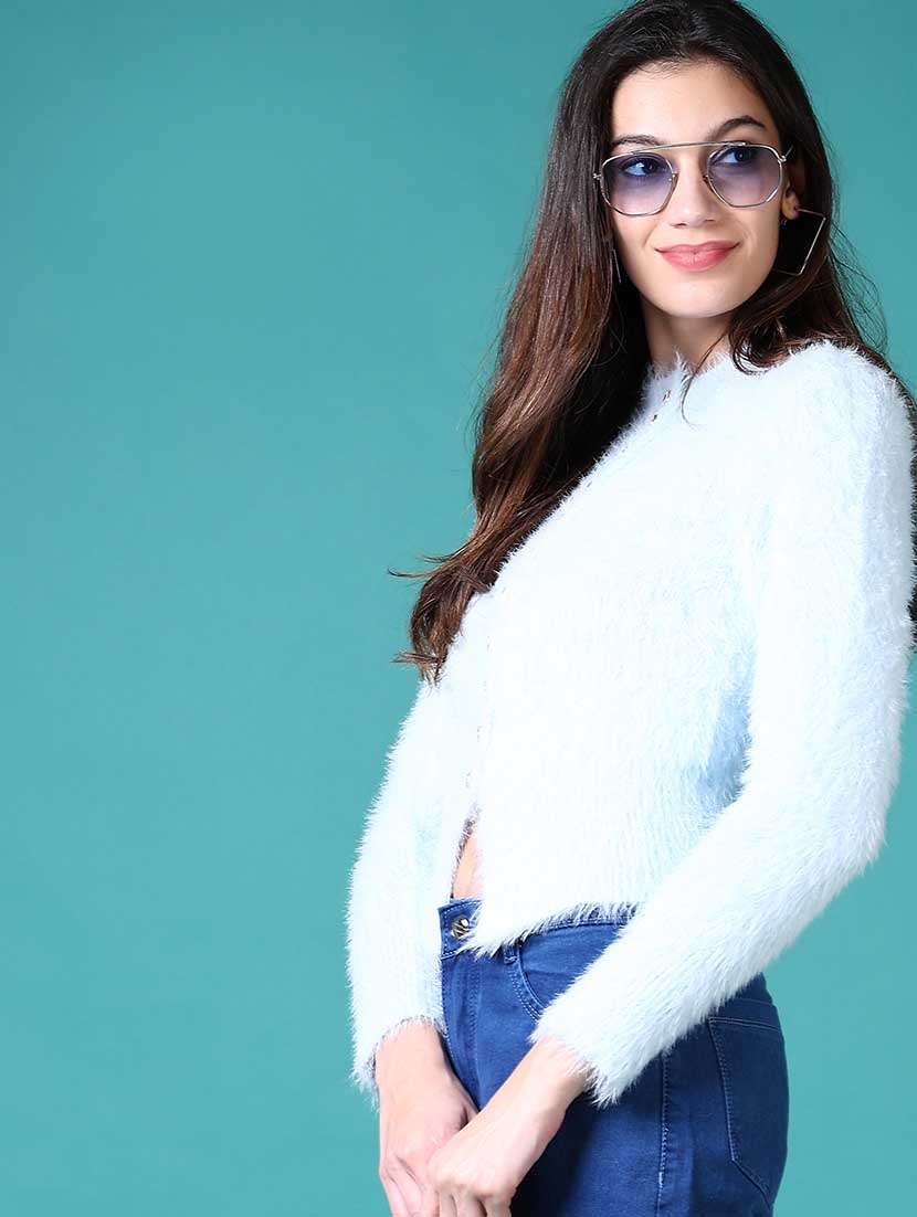 Women Solid Long Sleeve Cardigan - 21638429 -  Standard Image - 1
