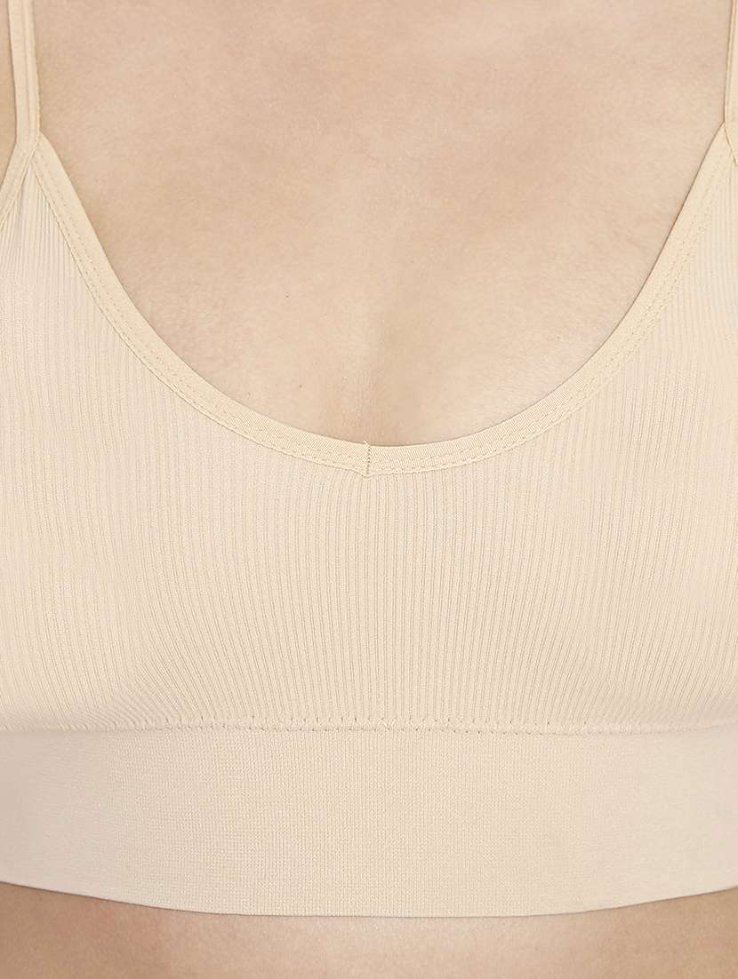 women solid bra and panty set - 21638611 -  Standard Image - 4