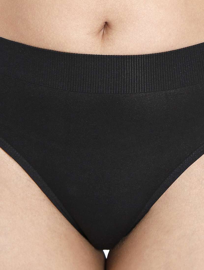 women solid bra and panty set - 21638623 -  Standard Image - 4