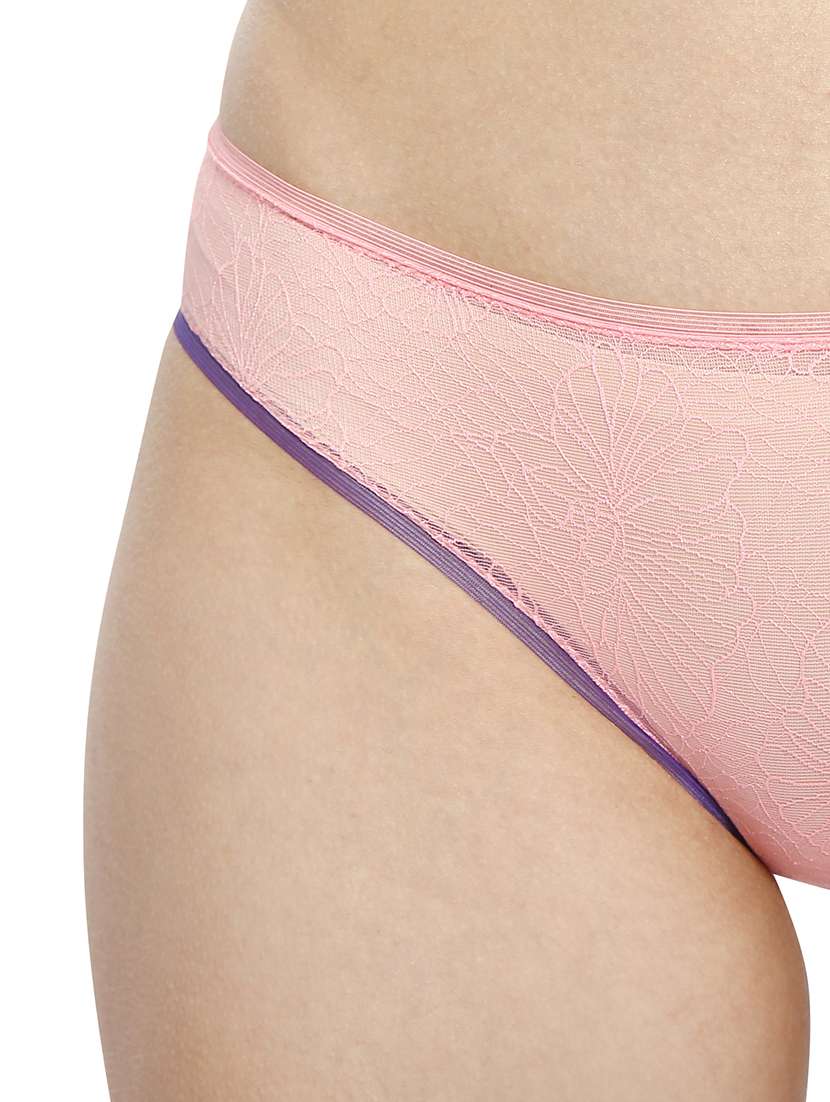 women solid bra and panty set - 21638635 -  Standard Image - 4