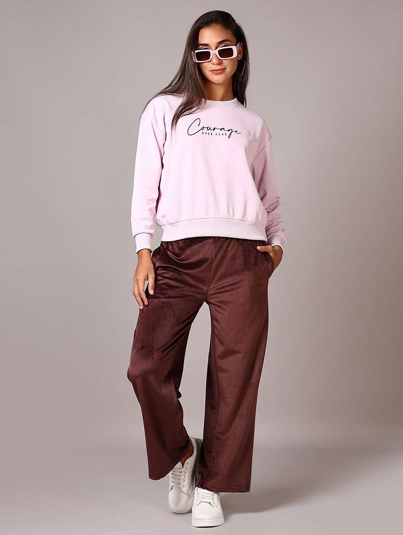 Women Chest Print Long Sleeves Sweatshirt - 21638845 -  Standard Image - 4