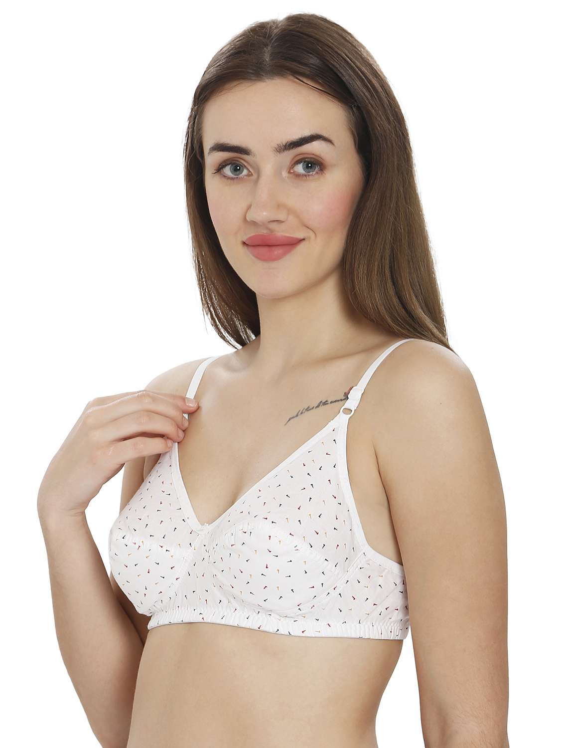 women printed t-shirt bra  - 21638861 -  Standard Image - 1