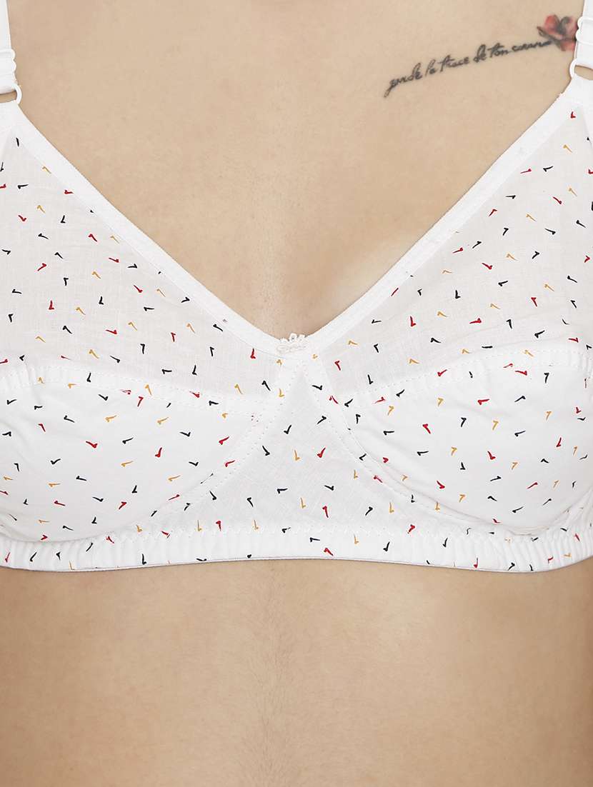 women printed t-shirt bra  - 21638861 -  Standard Image - 4