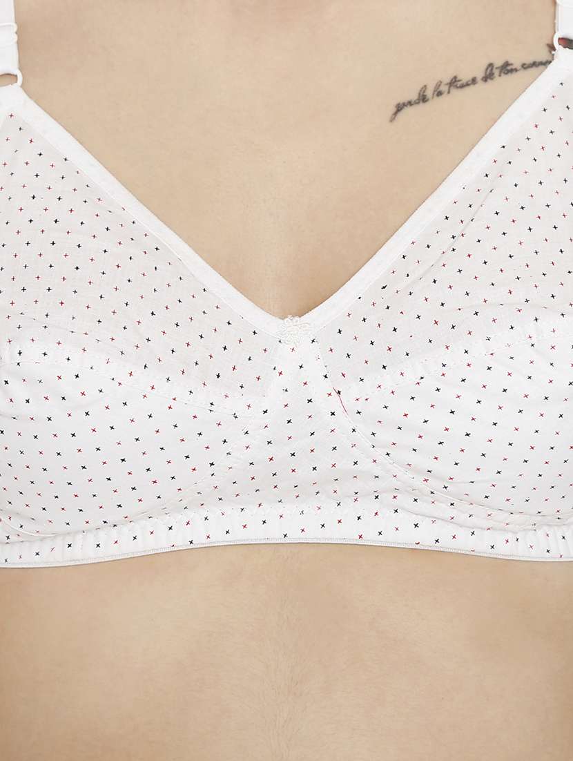 women printed t-shirt bra  - 21638862 -  Standard Image - 4