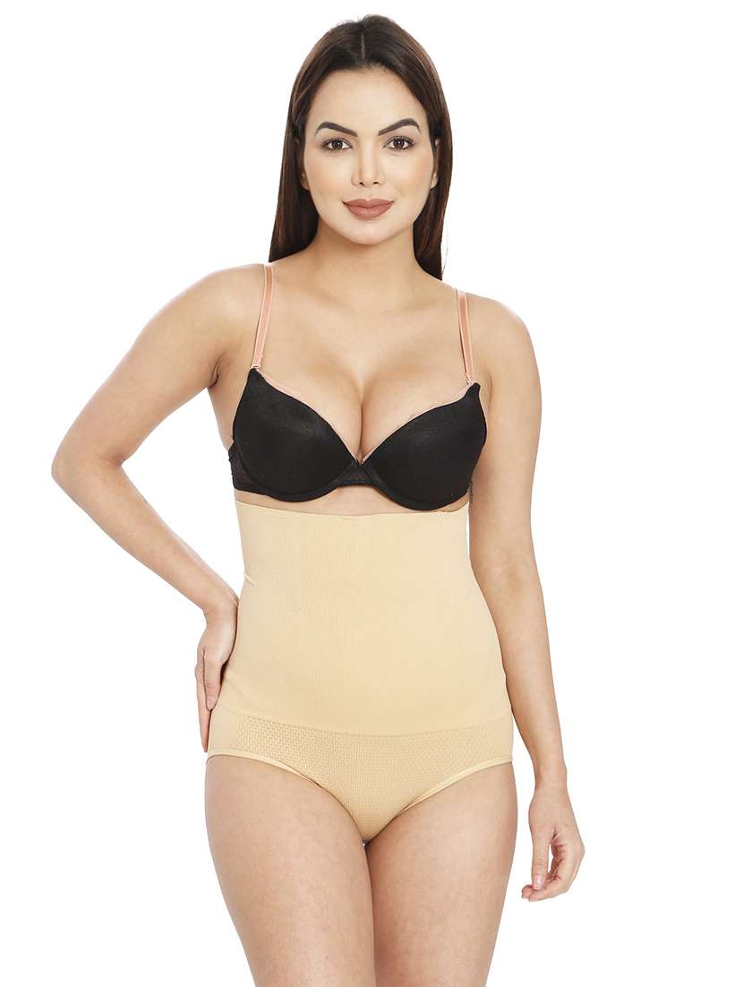 women beige cotton tummy tucker 