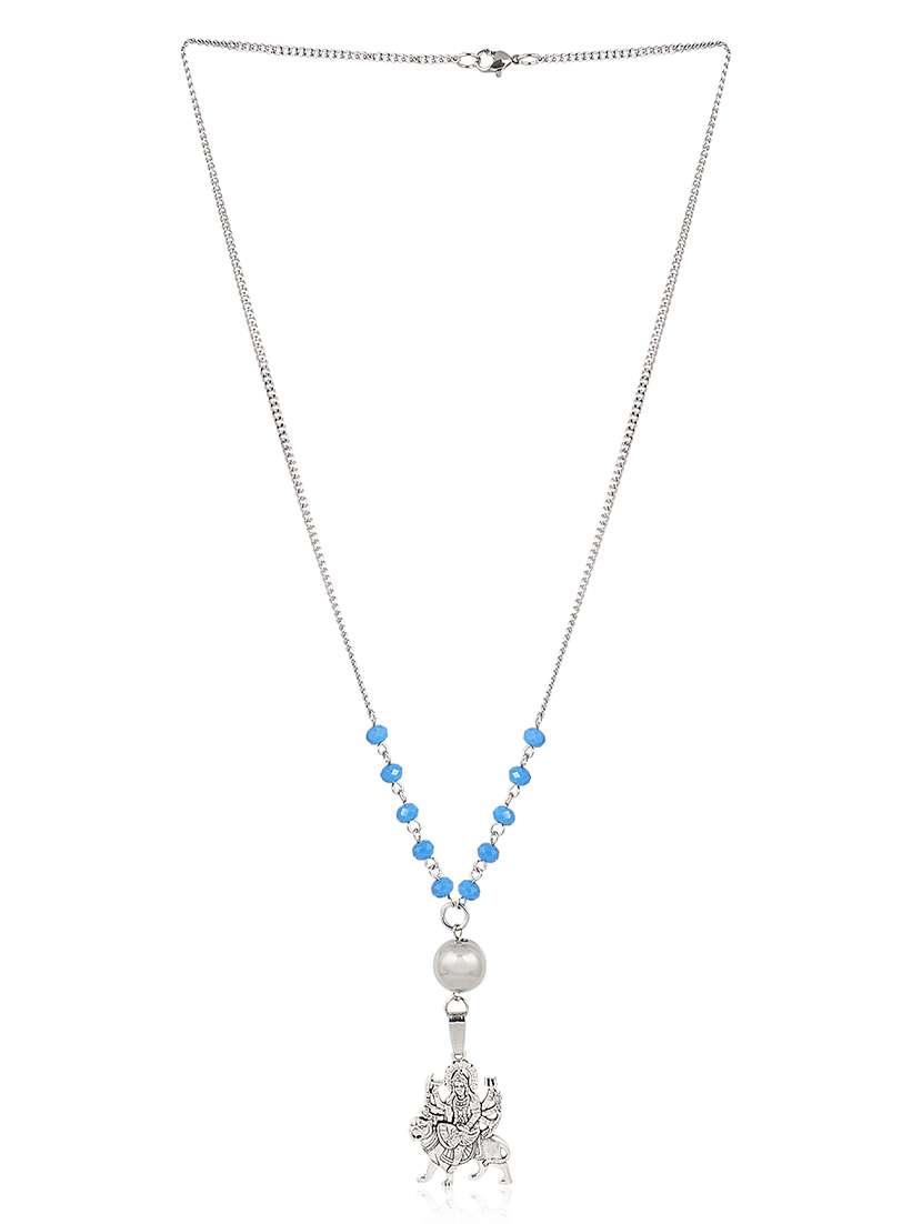 men sacred idol pendant with chain - 21639159 -  Standard Image - 1