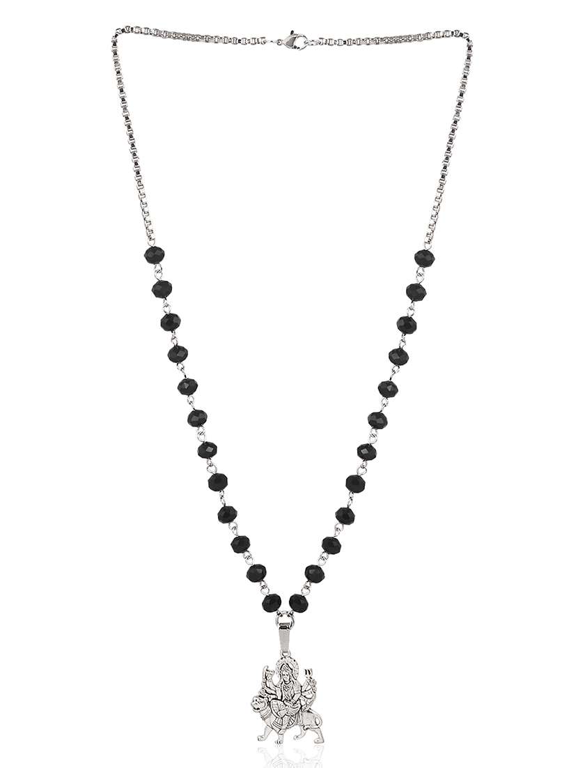 men sacred idol pendant with chain - 21639160 -  Standard Image - 1