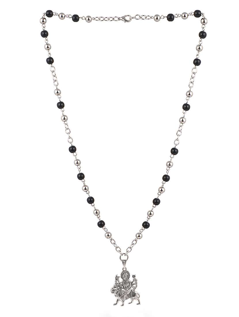men sacred idol pendant with chain - 21639197 -  Standard Image - 1