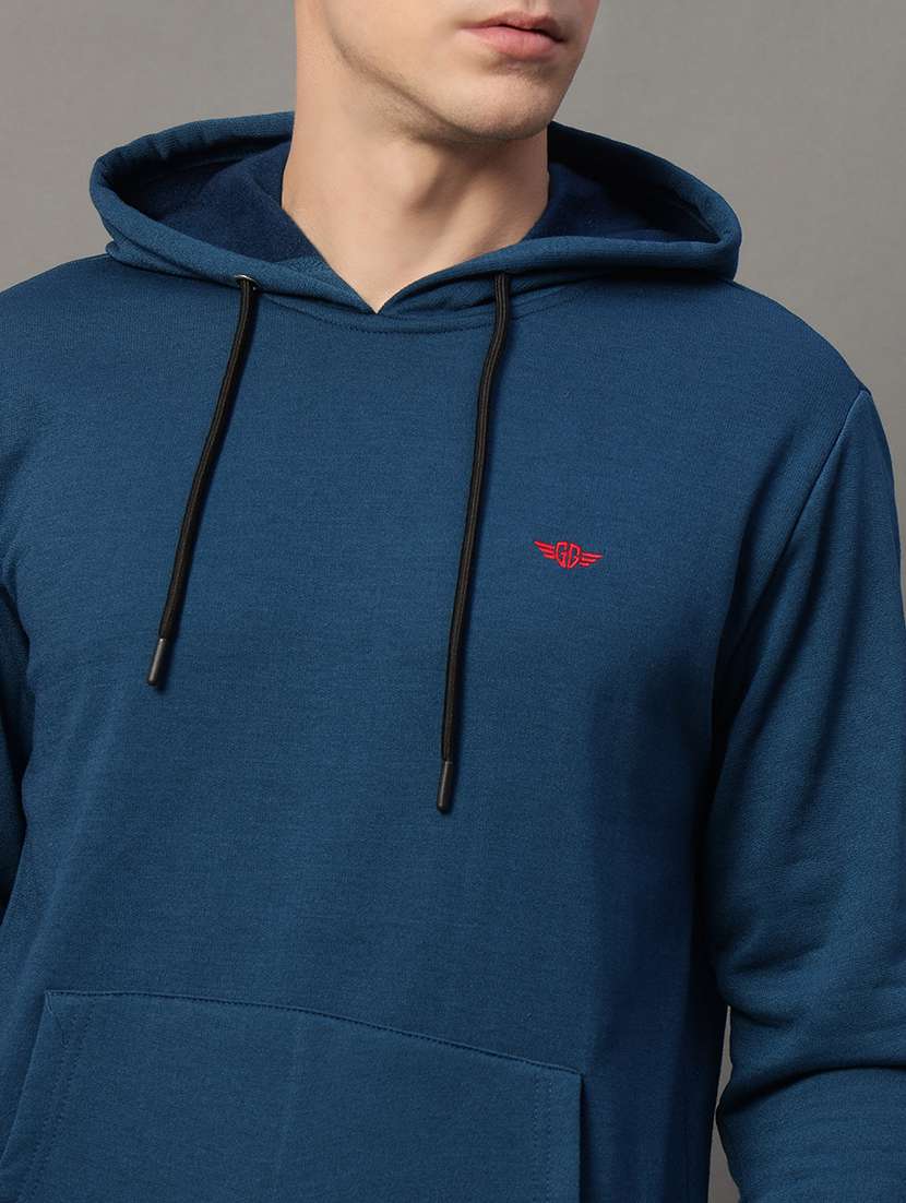 men long sleeves plain sweatshirt - 21639212 -  Standard Image - 4