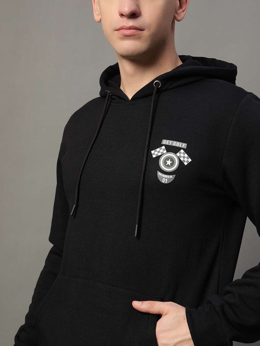 men long sleeves placement print sweatshirt - 21639220 -  Standard Image - 4