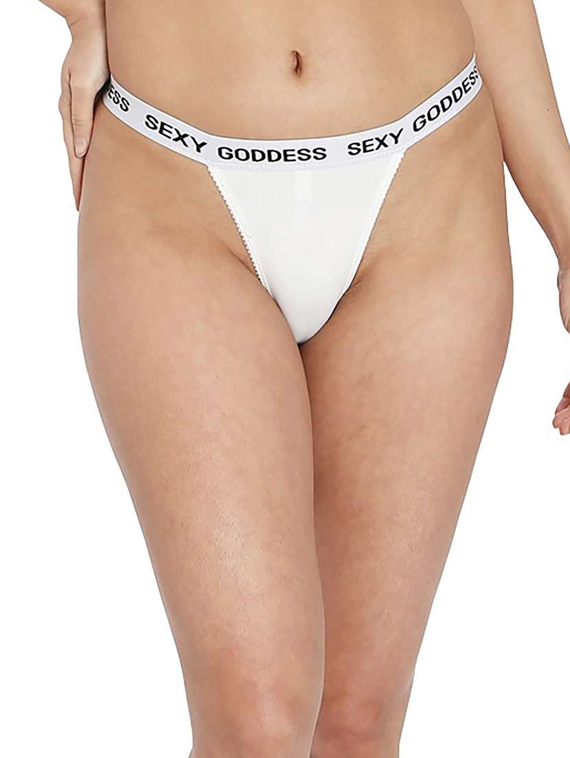 women printed mid rise thongs