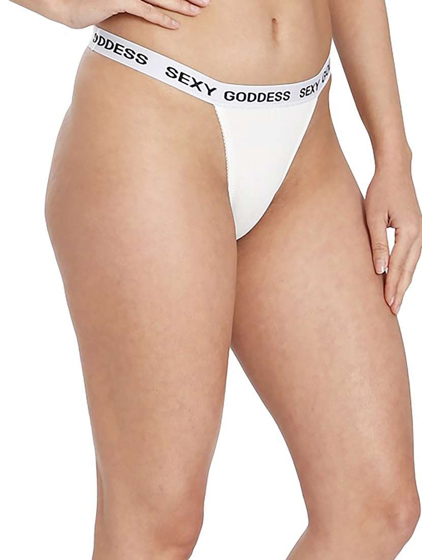 women printed mid rise thongs - 21639636 -  Standard Image - 1