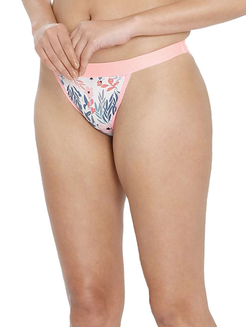 women printed tanga panty - 21639657 -  Standard Image - 1