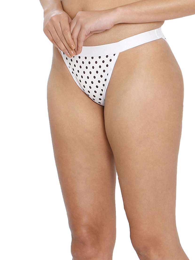 women printed tanga panty - 21639658 -  Standard Image - 1