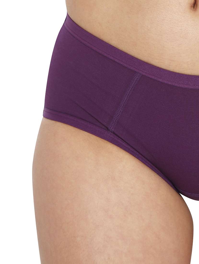 women solid mid rise panty combo - 21639672 -  Standard Image - 6