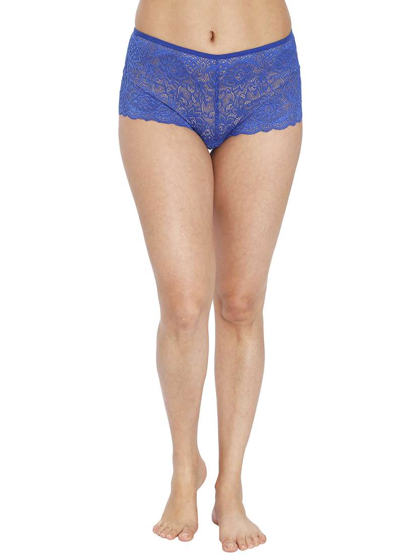 women lace detailed boy shorts combo - 21639679 -  Standard Image - 1