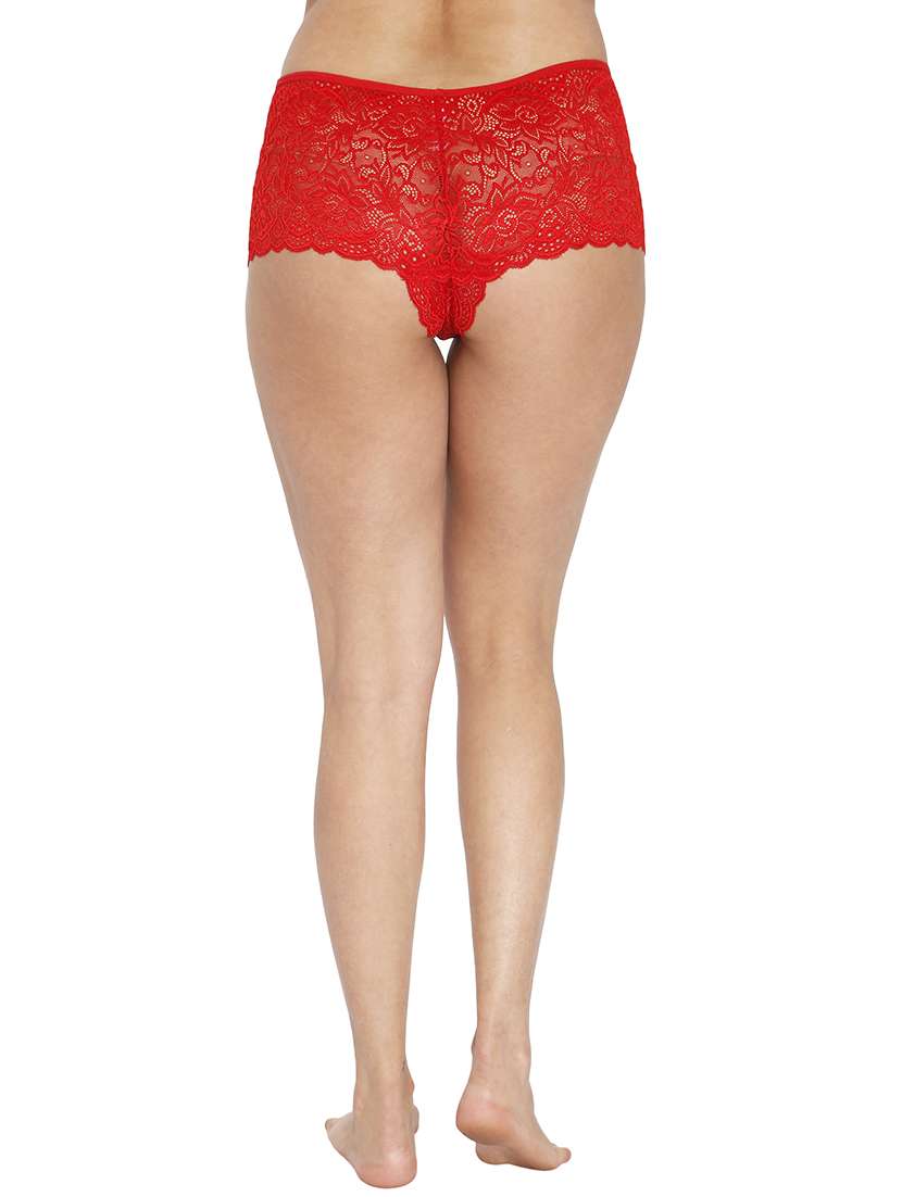 women lace detailed boy shorts combo - 21639680 -  Standard Image - 4