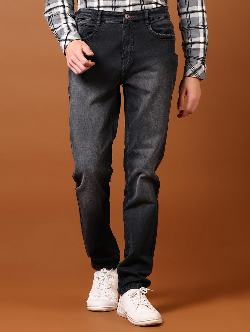 men solid mid rise slim fit jean - 21639787 - Zoom Image - 0