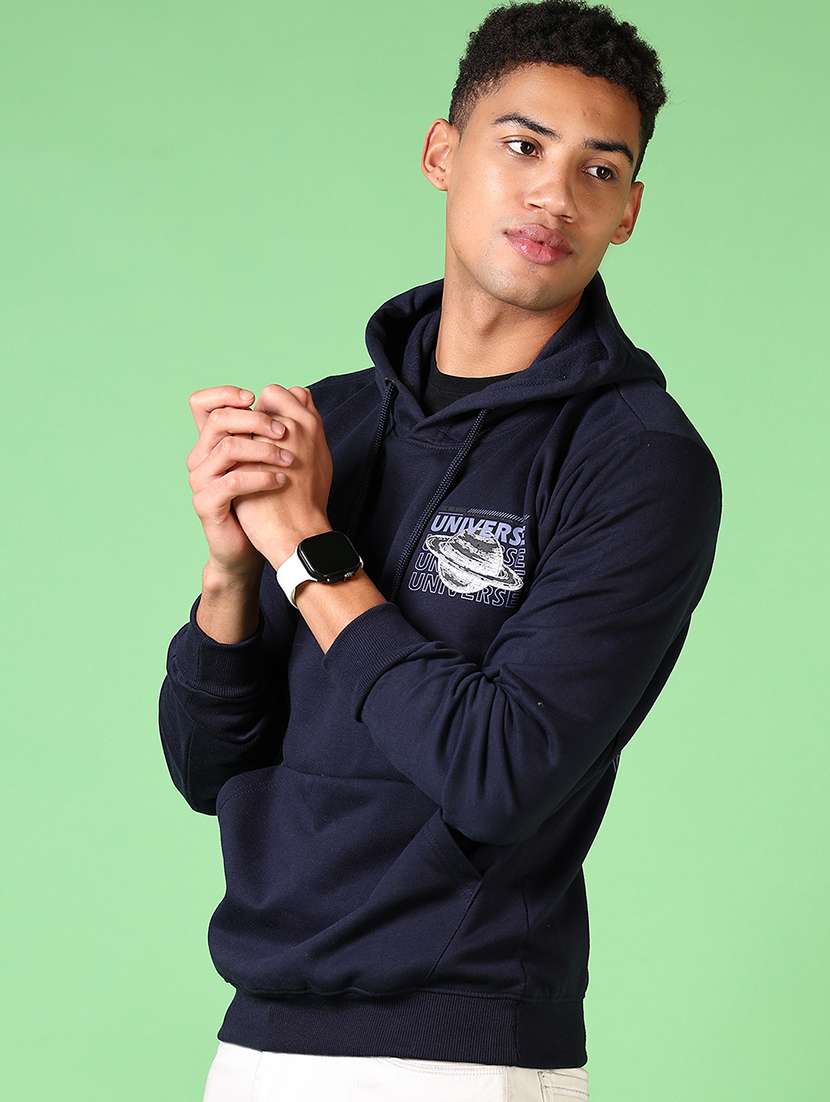 men long sleeves front & back print sweatshirt - 21639842 -  Standard Image - 1