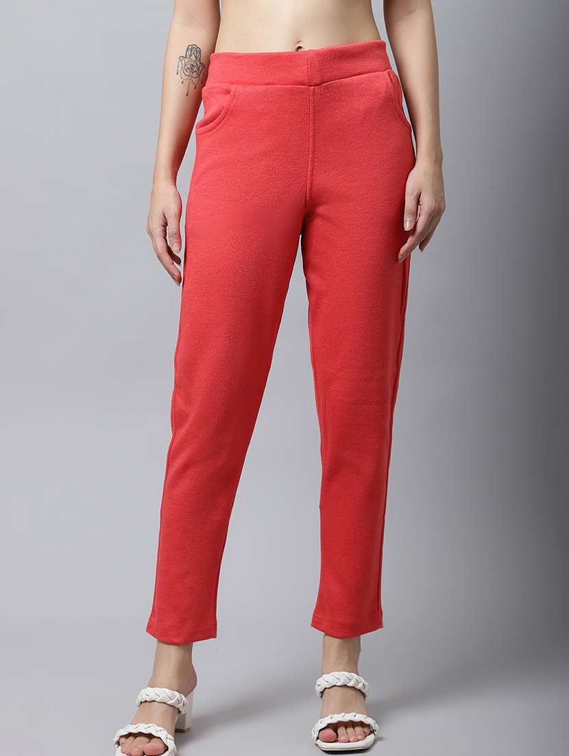 women pack of 2 solid woolen jeggings - 21639905 -  Standard Image - 4